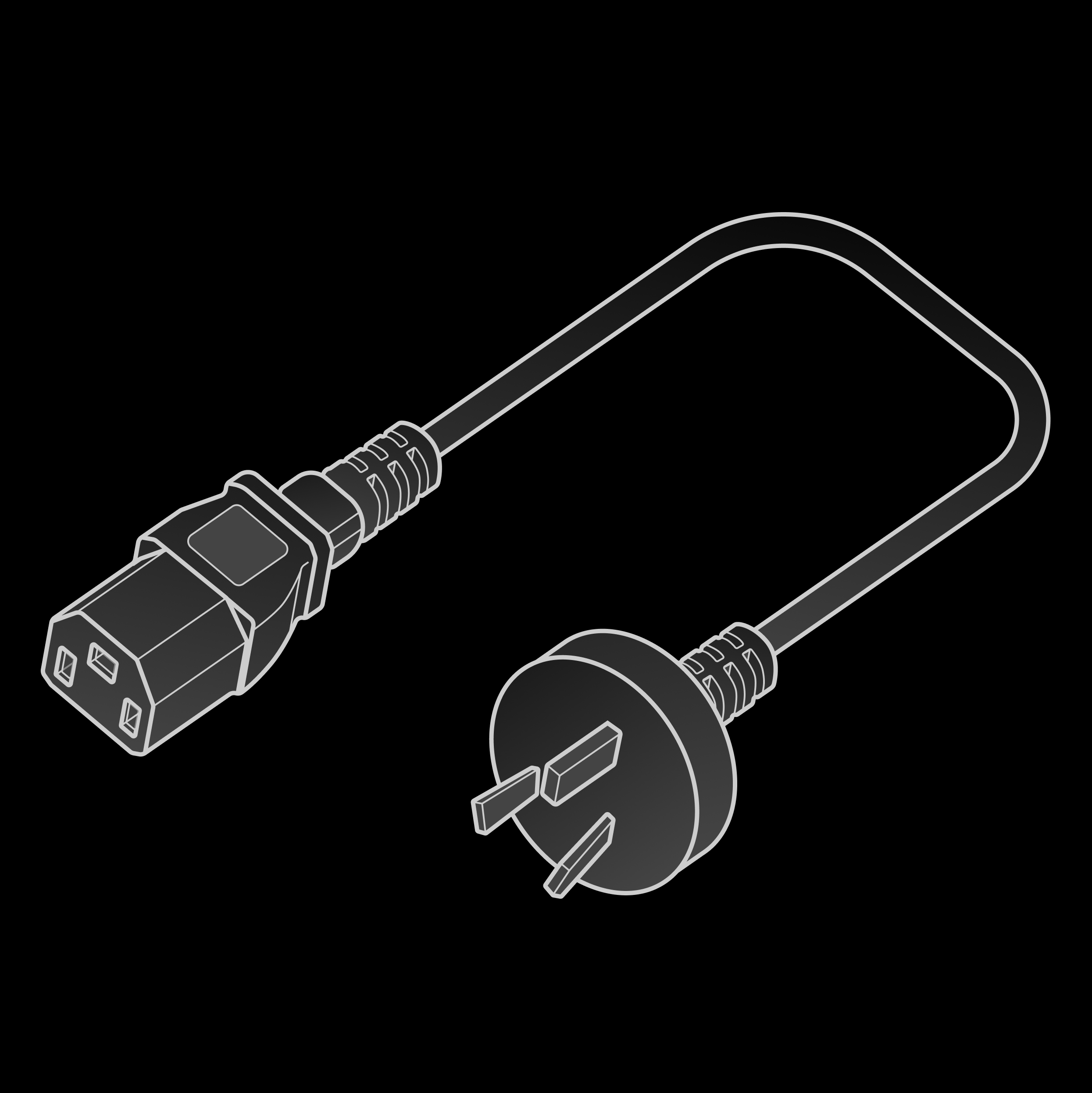 Power adapter AC cable