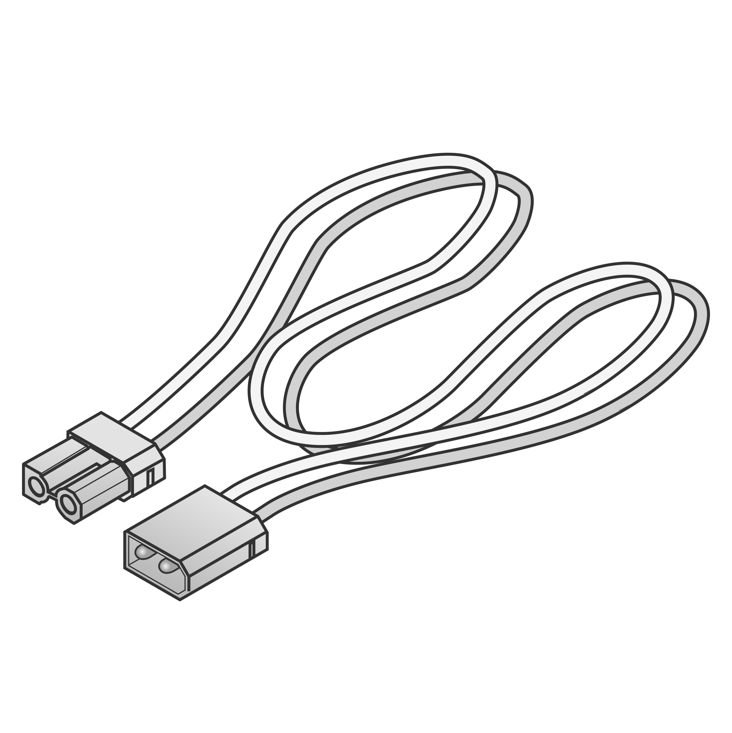 XT30 male-to-female extension cable