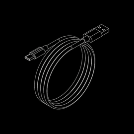 USB A to USB C Cable