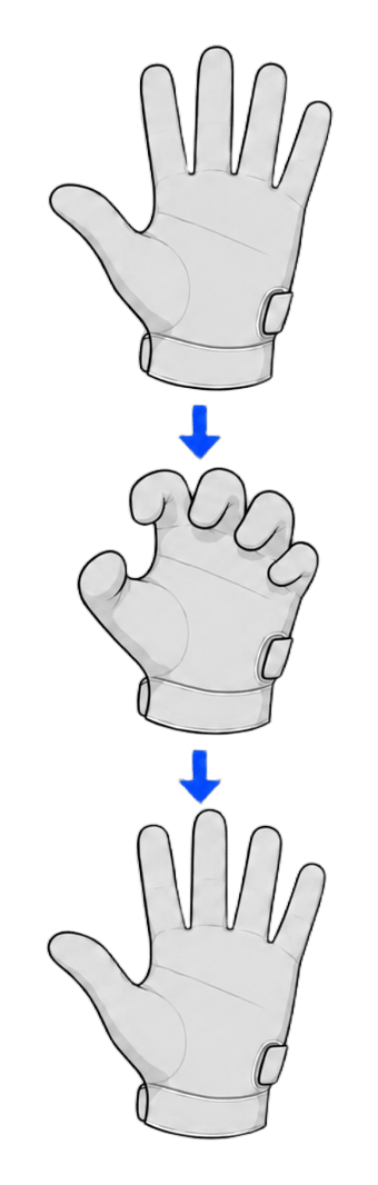 Five-finger claw