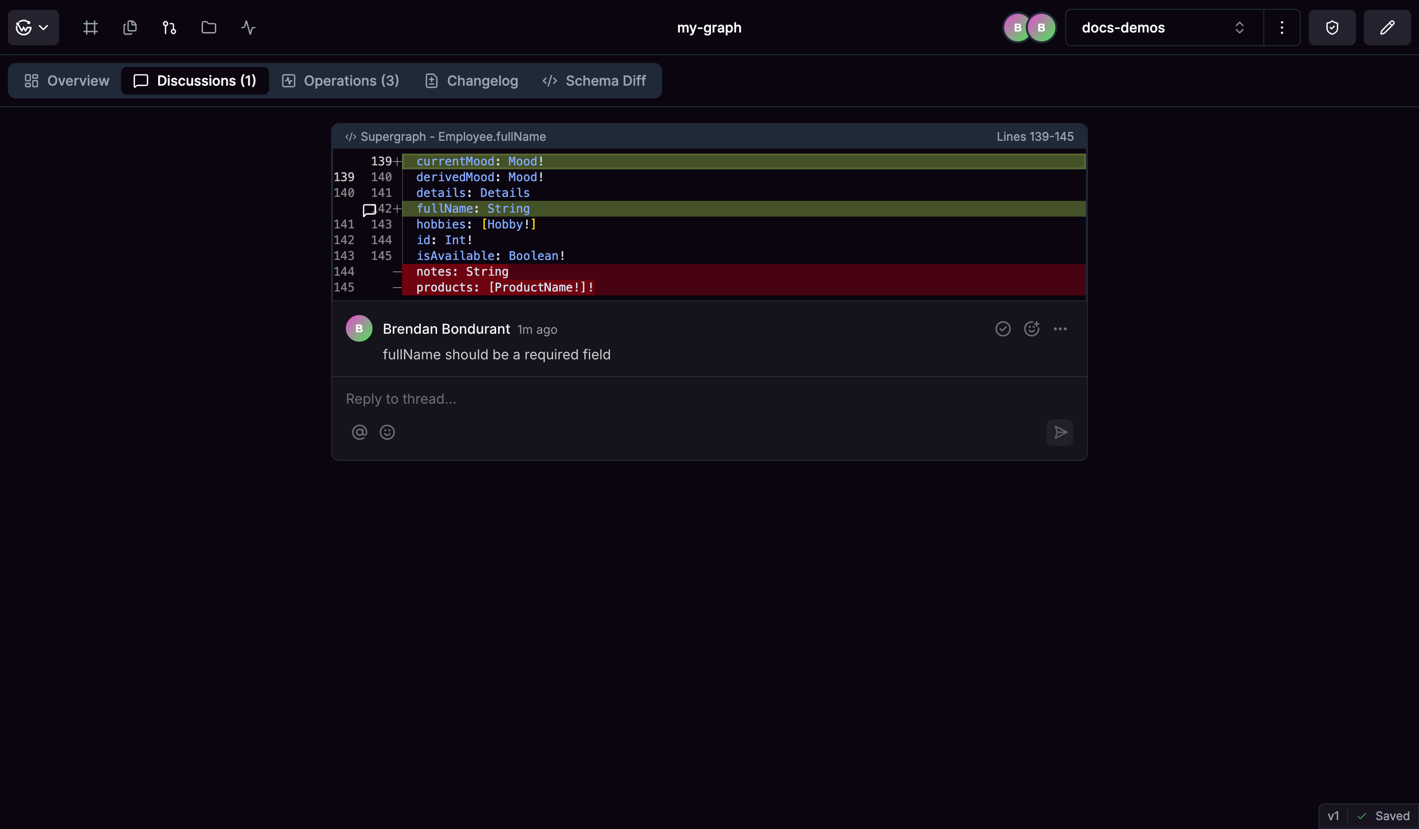 Proposal discussions