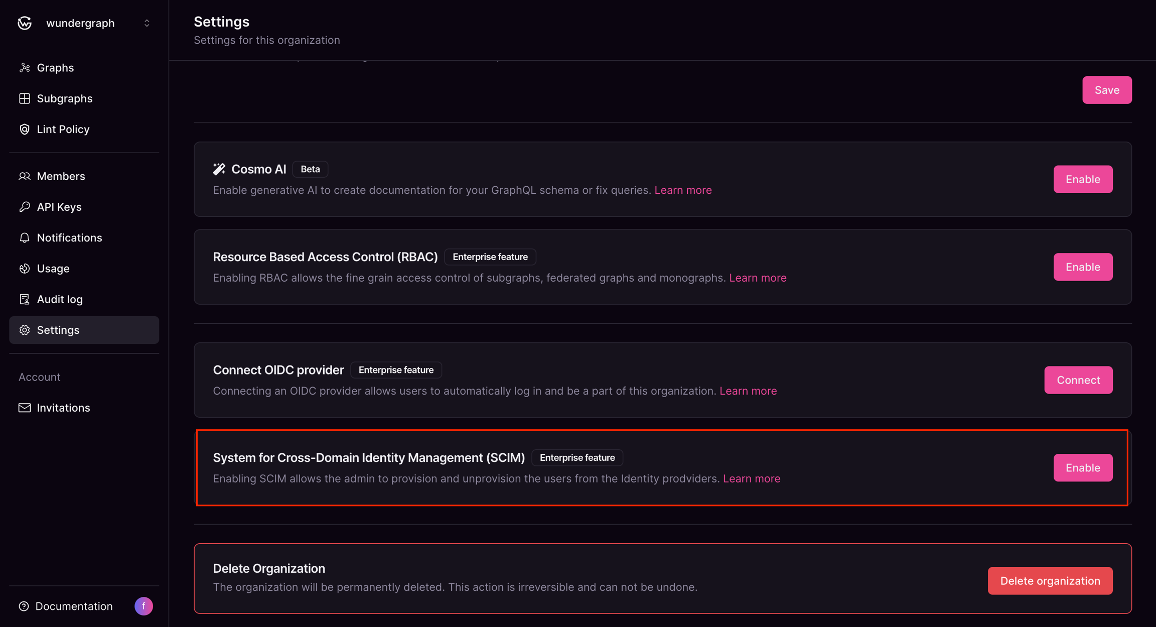 Generative AI enable option in Cosmo