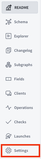 Cosmo Docs user interface showing settings option in operations section