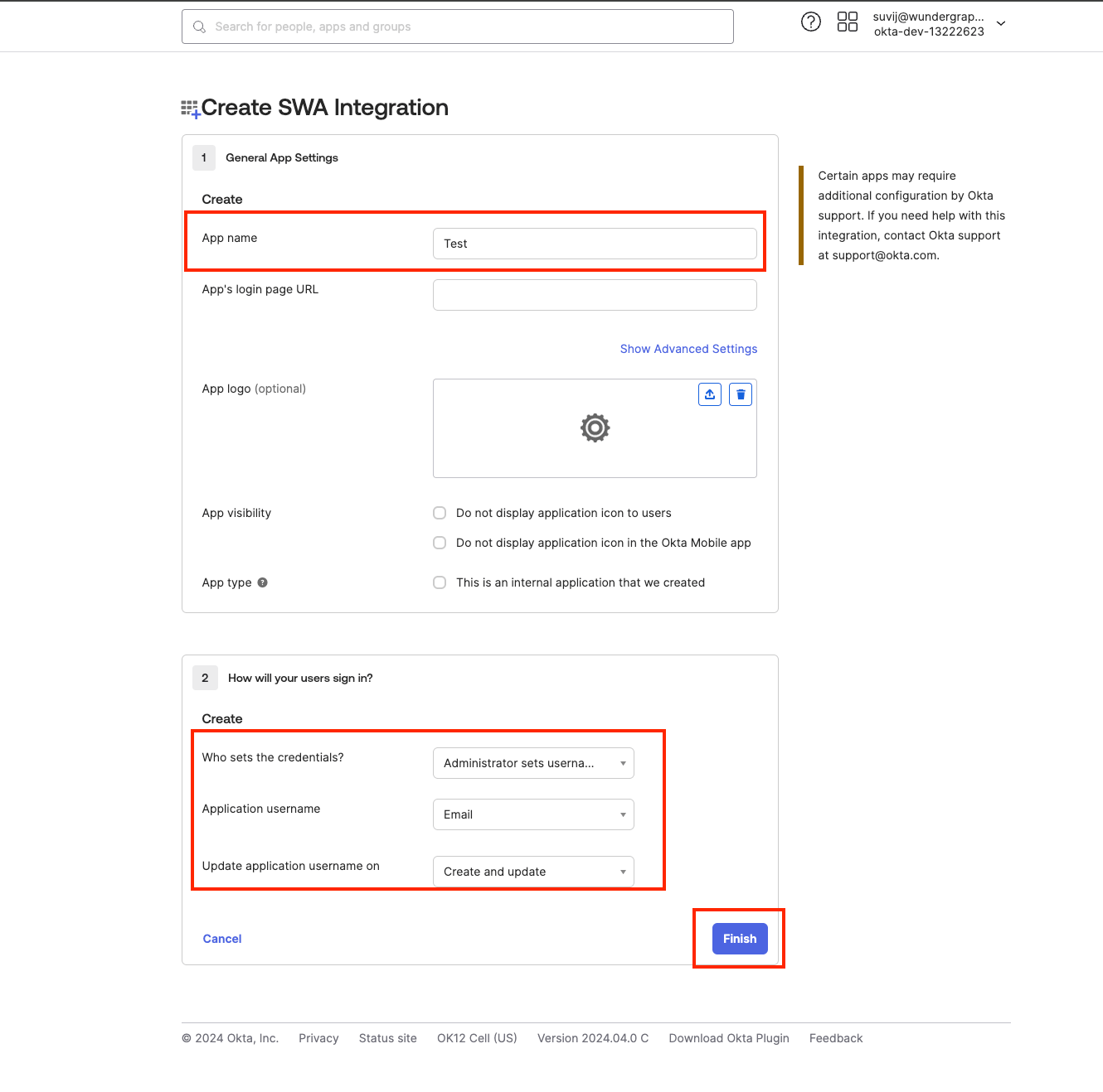 SCIM user provisioning actions