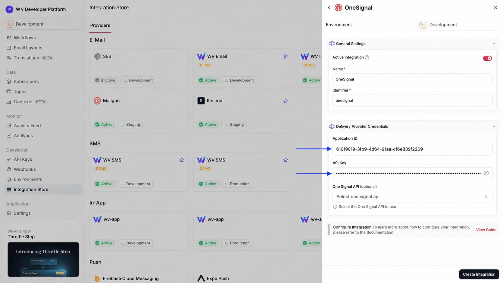Onesignal Integration in WorldVisa