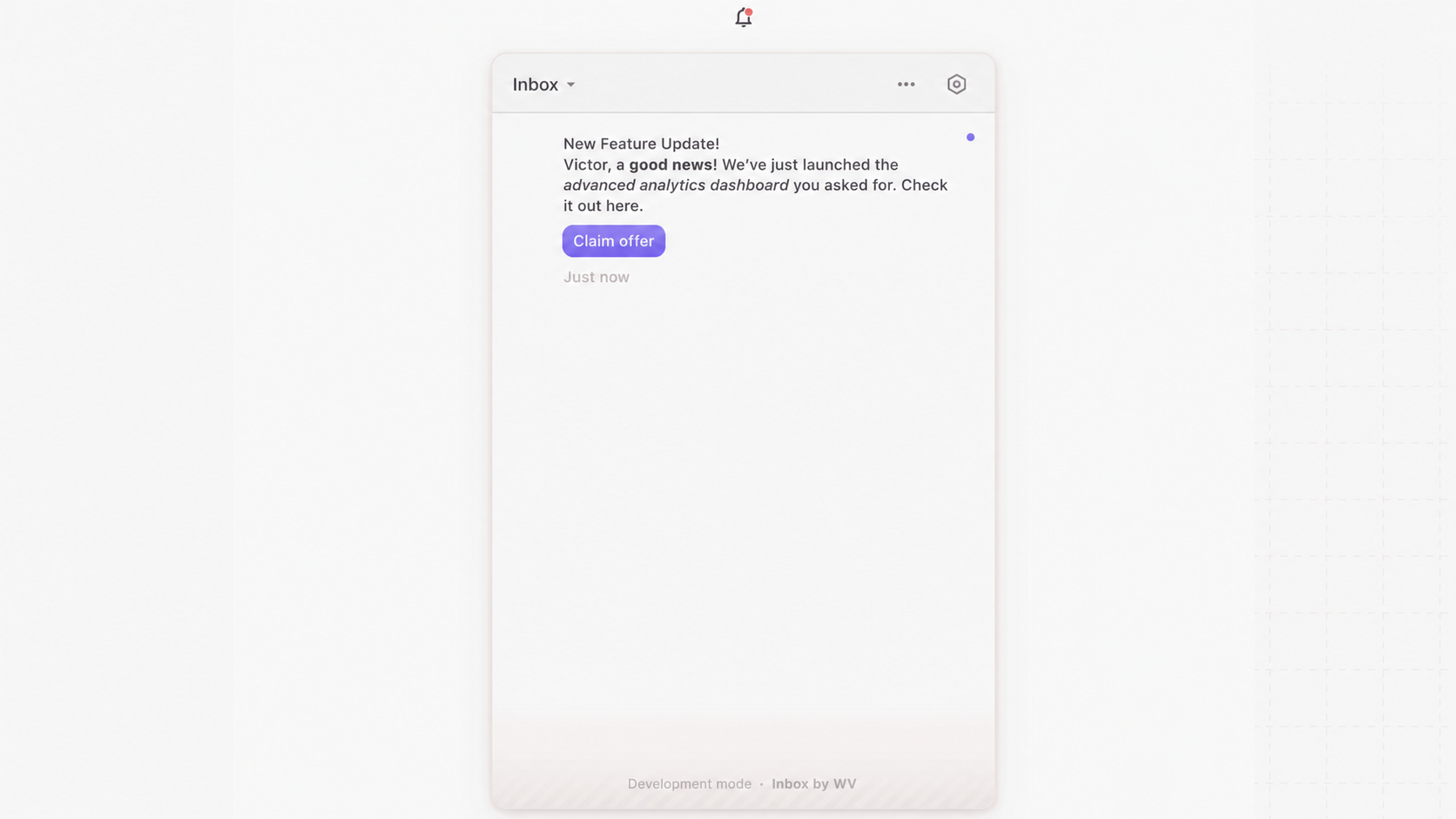 Display HTML in notification body