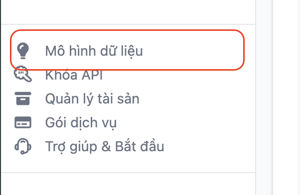 Mô hình dữ liệu