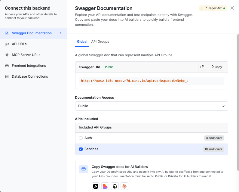 OpenAPI Documentation - Xano Documentation