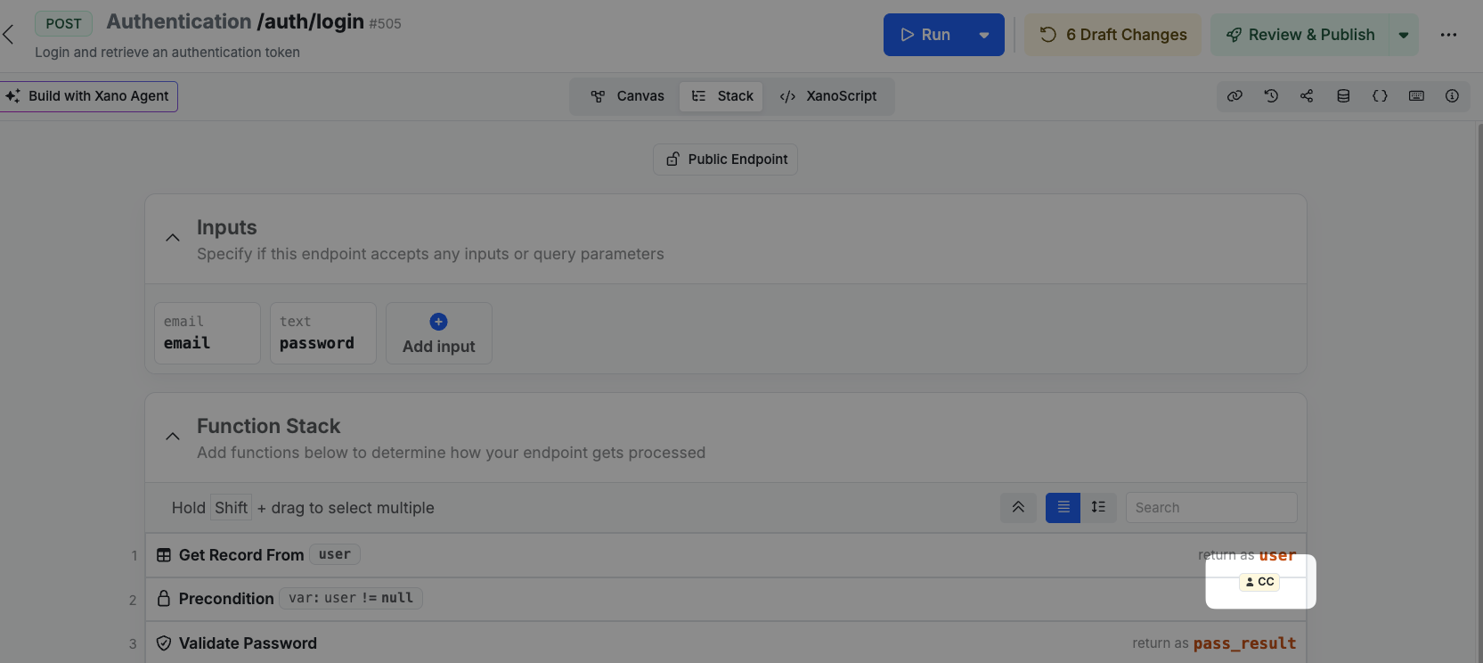 Realtime Collaboration - Xano Documentation