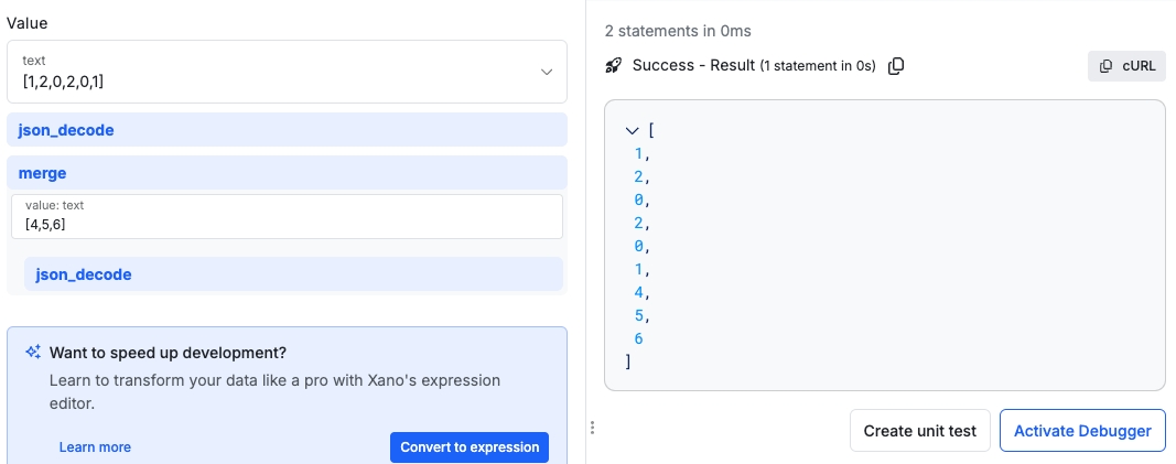 Array - Xano Documentation
