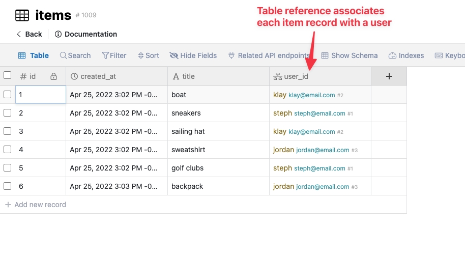 Separating User Data - Xano Documentation