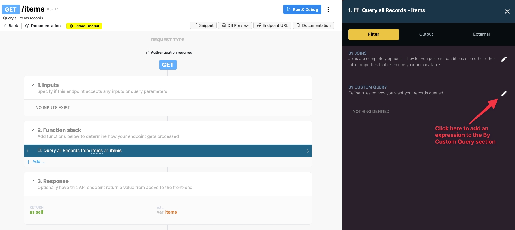 Separating User Data - Xano Documentation