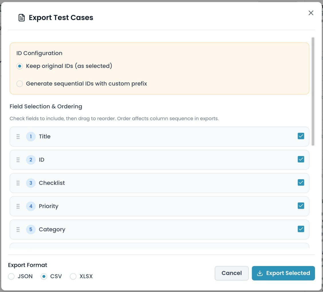 Export Test Cases Jp Export Test Cases Jp