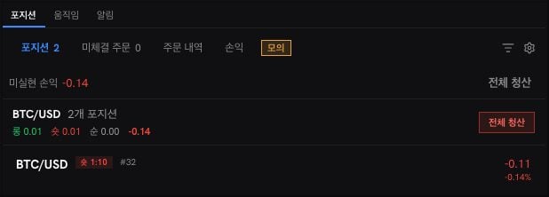 포지션 패널