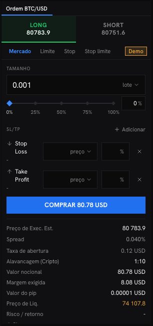 O ticket de ordem