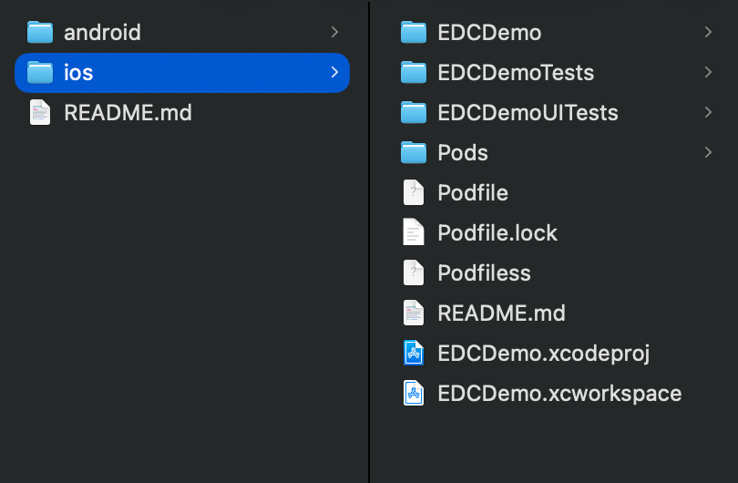 Extracting TerminalGateway.xcframework zip file in Finder