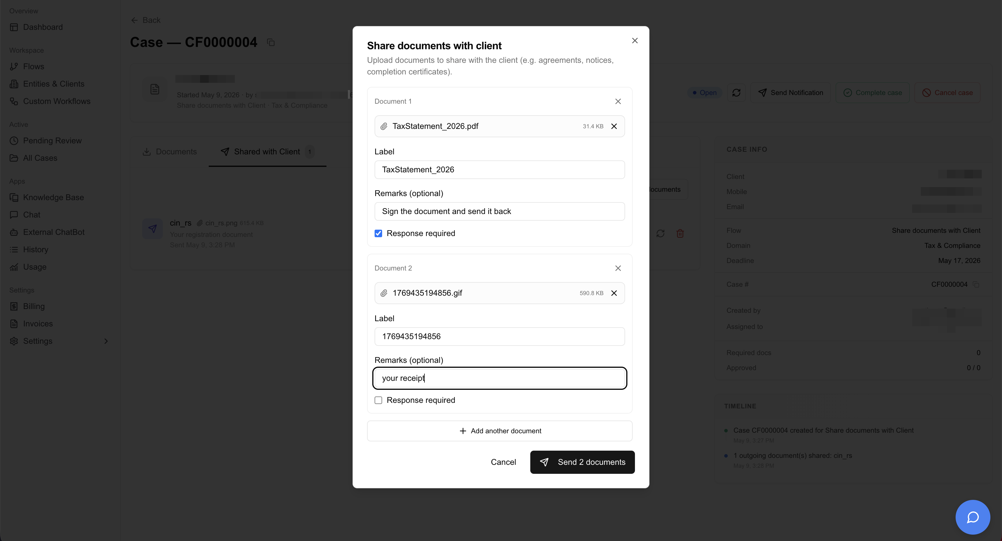 share documents 