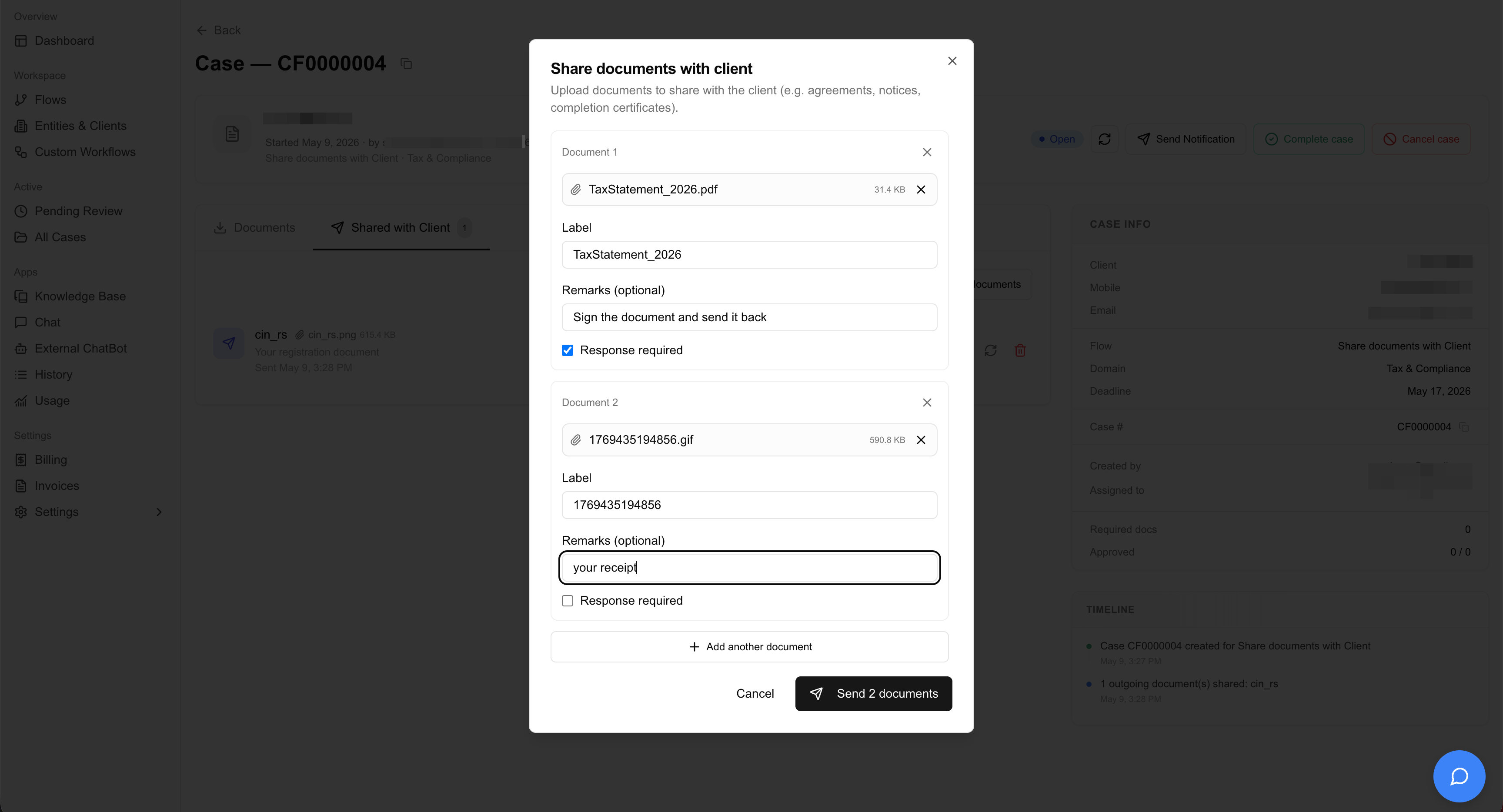 share documents