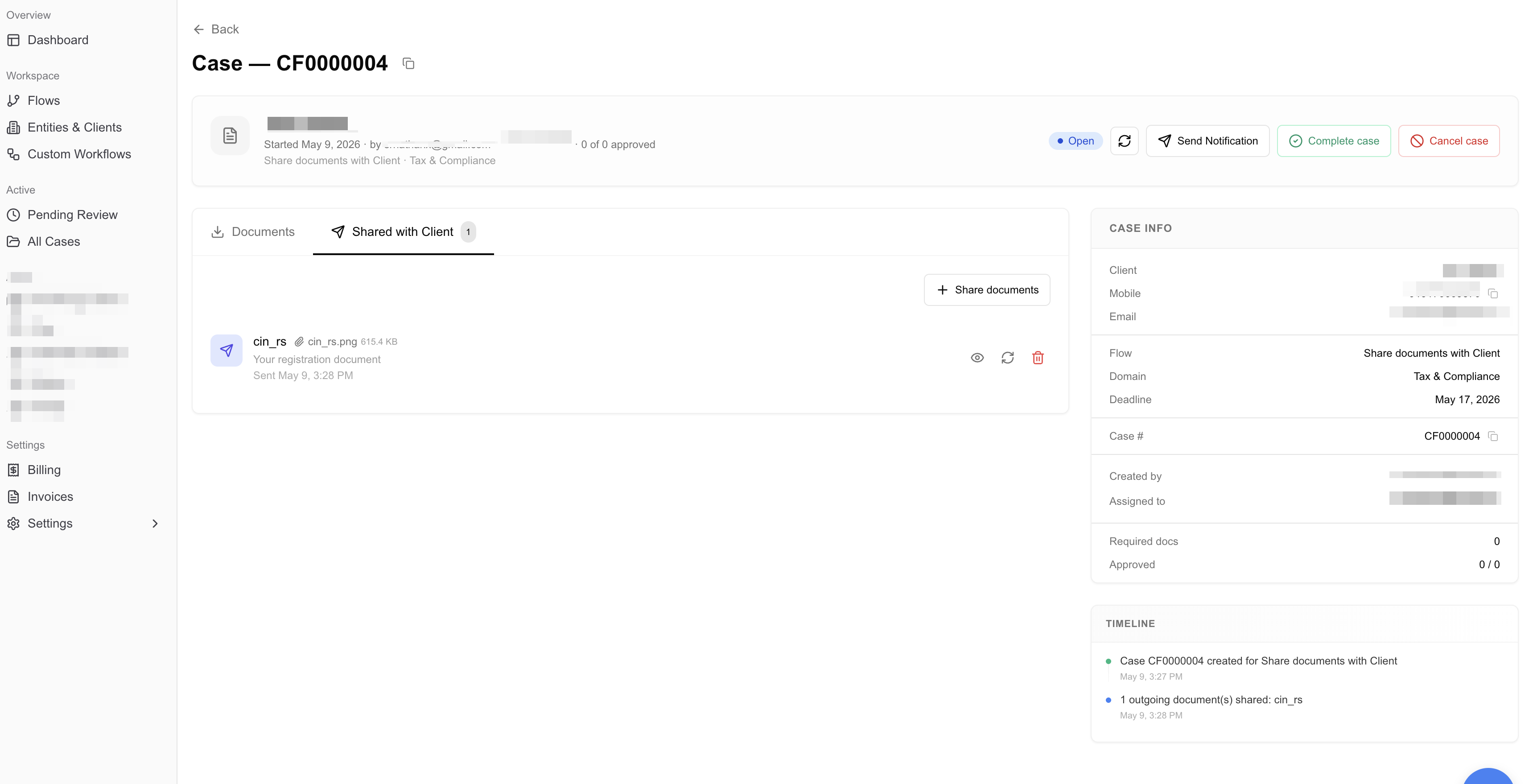 share documents 