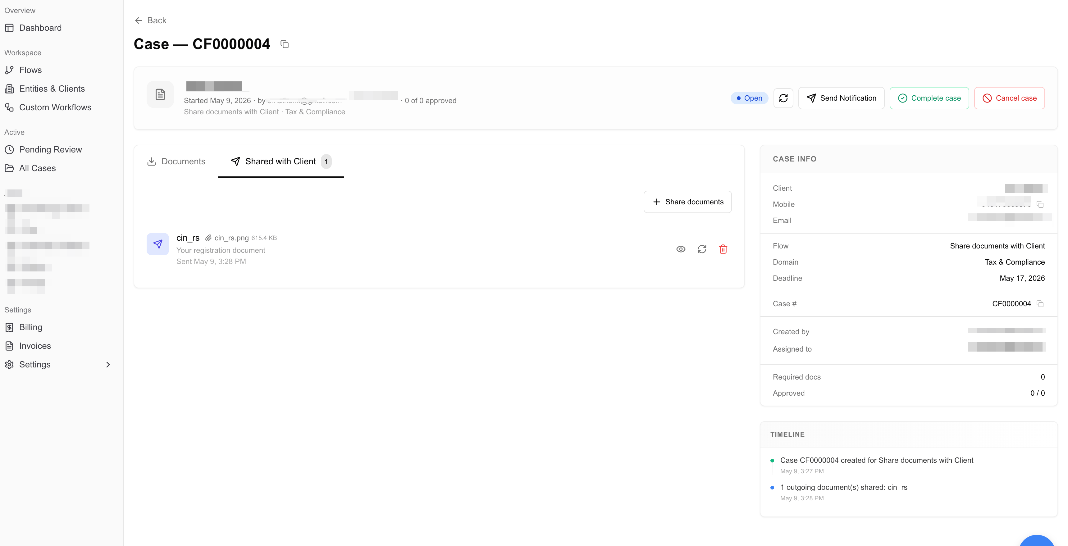 share documents