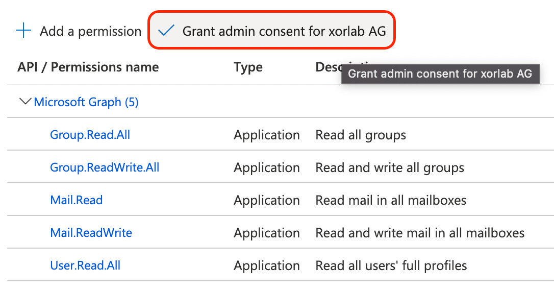 New permissions for your app