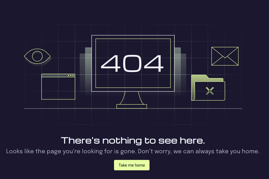 No mailbox configured error message
