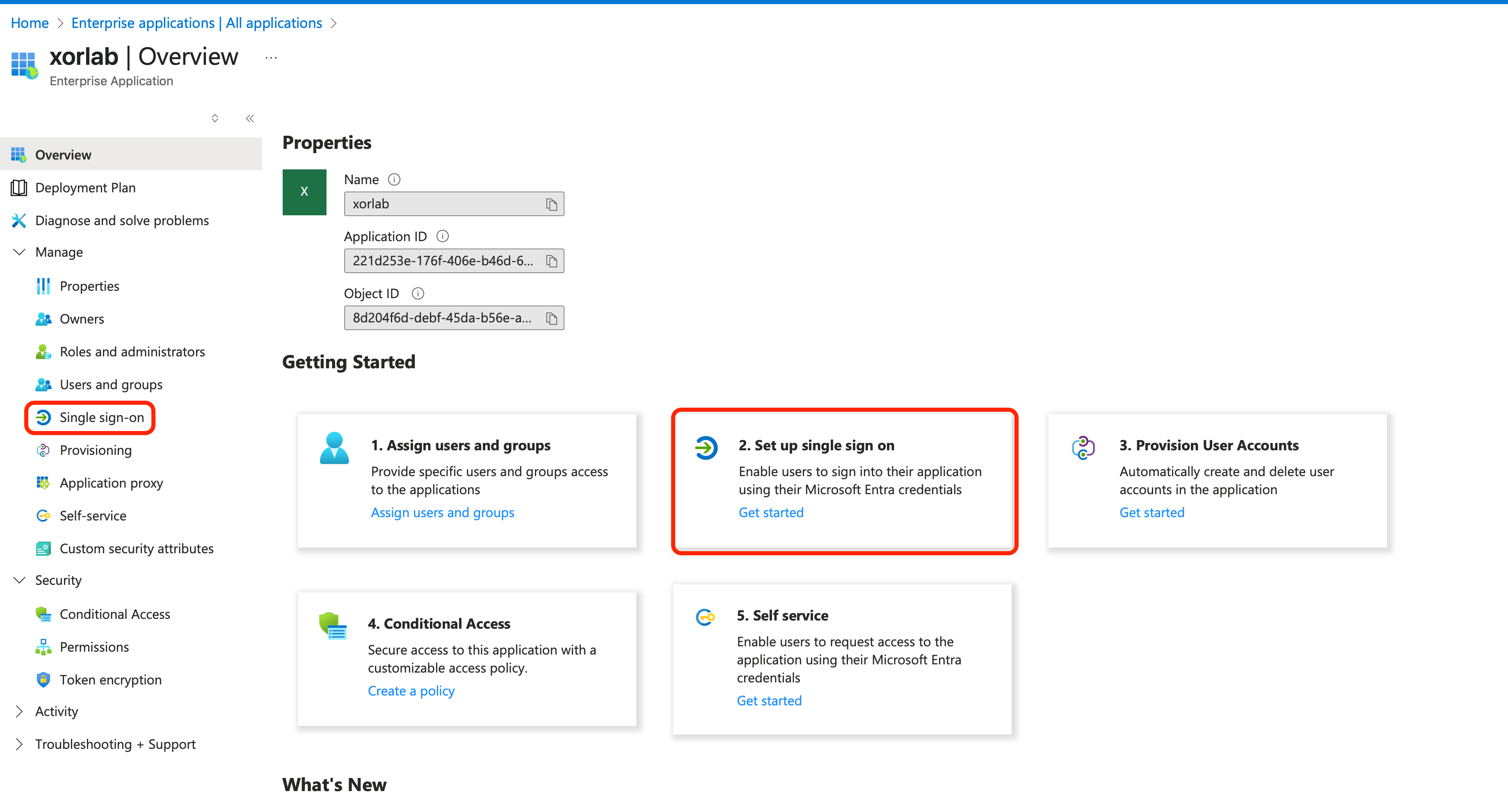 Set up single sign-on
