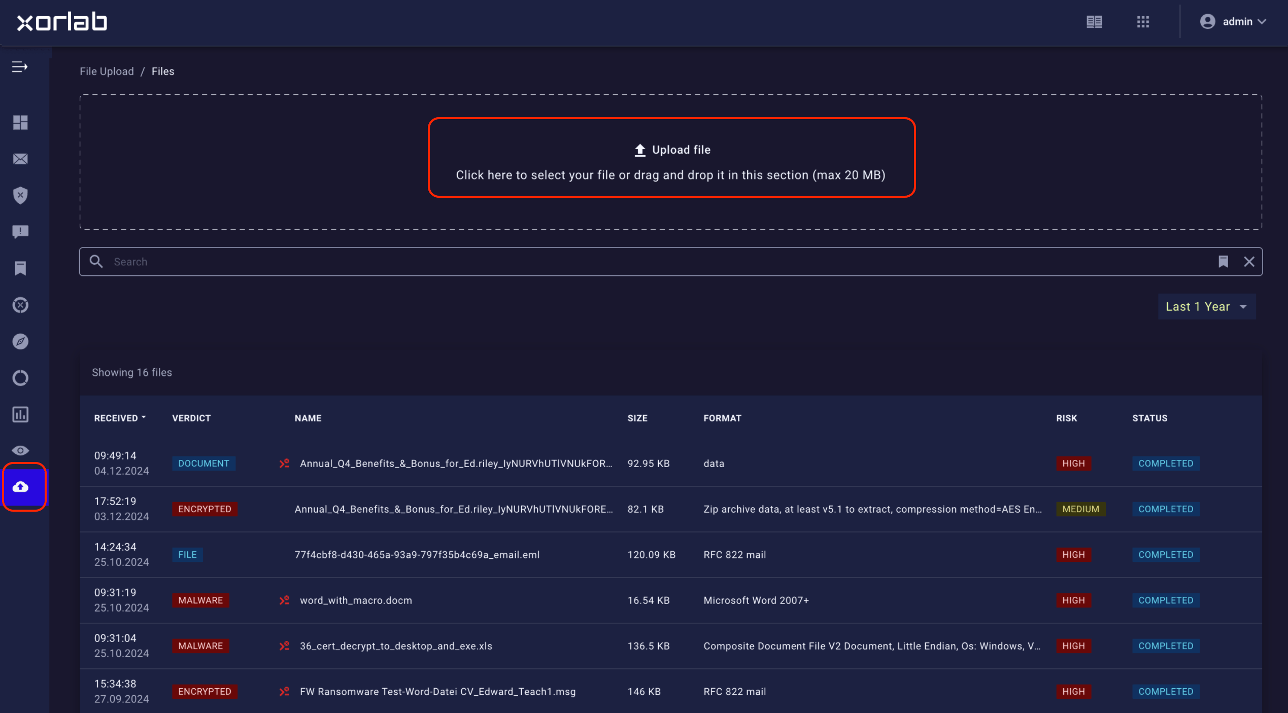 File Upload tool