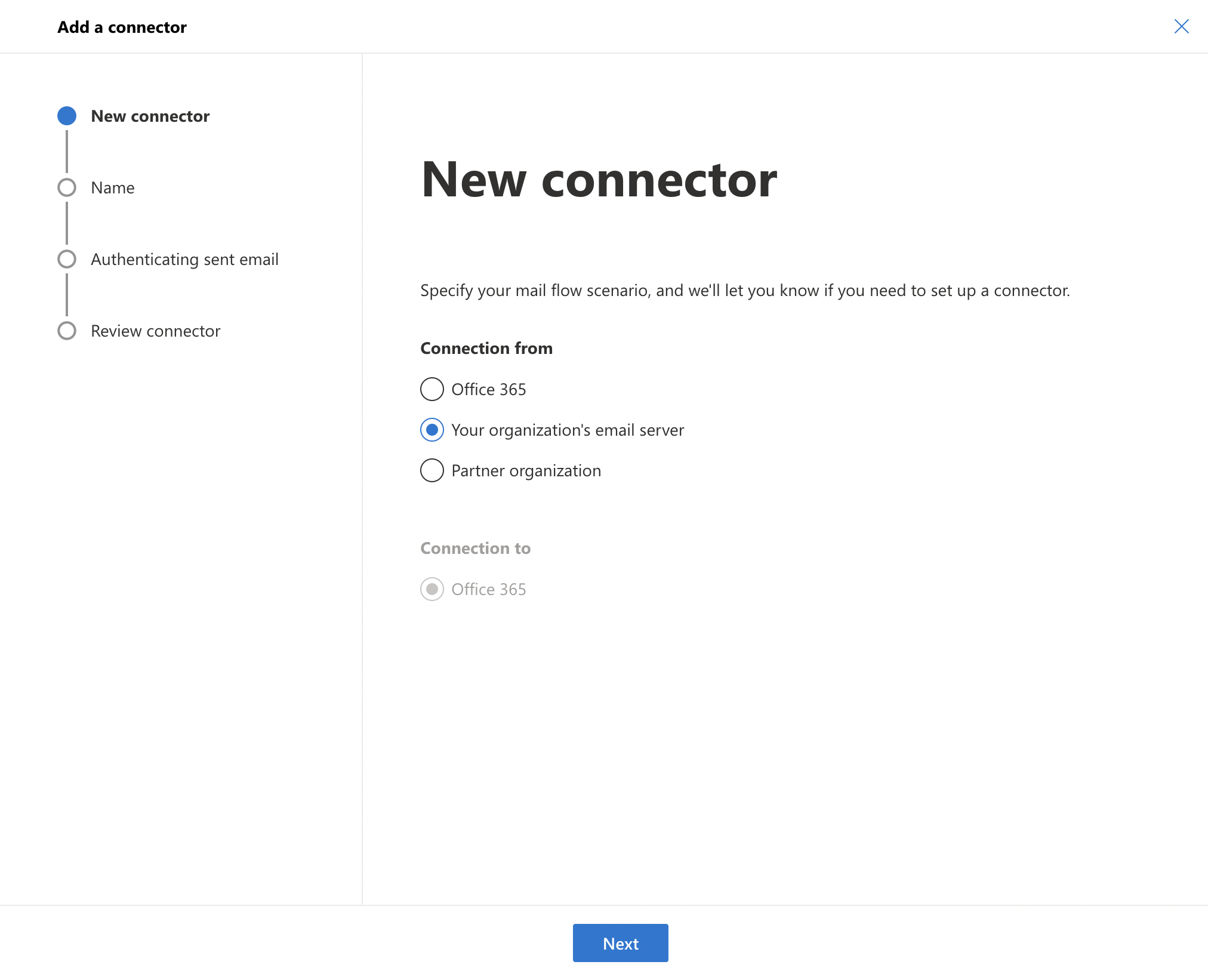 New connector