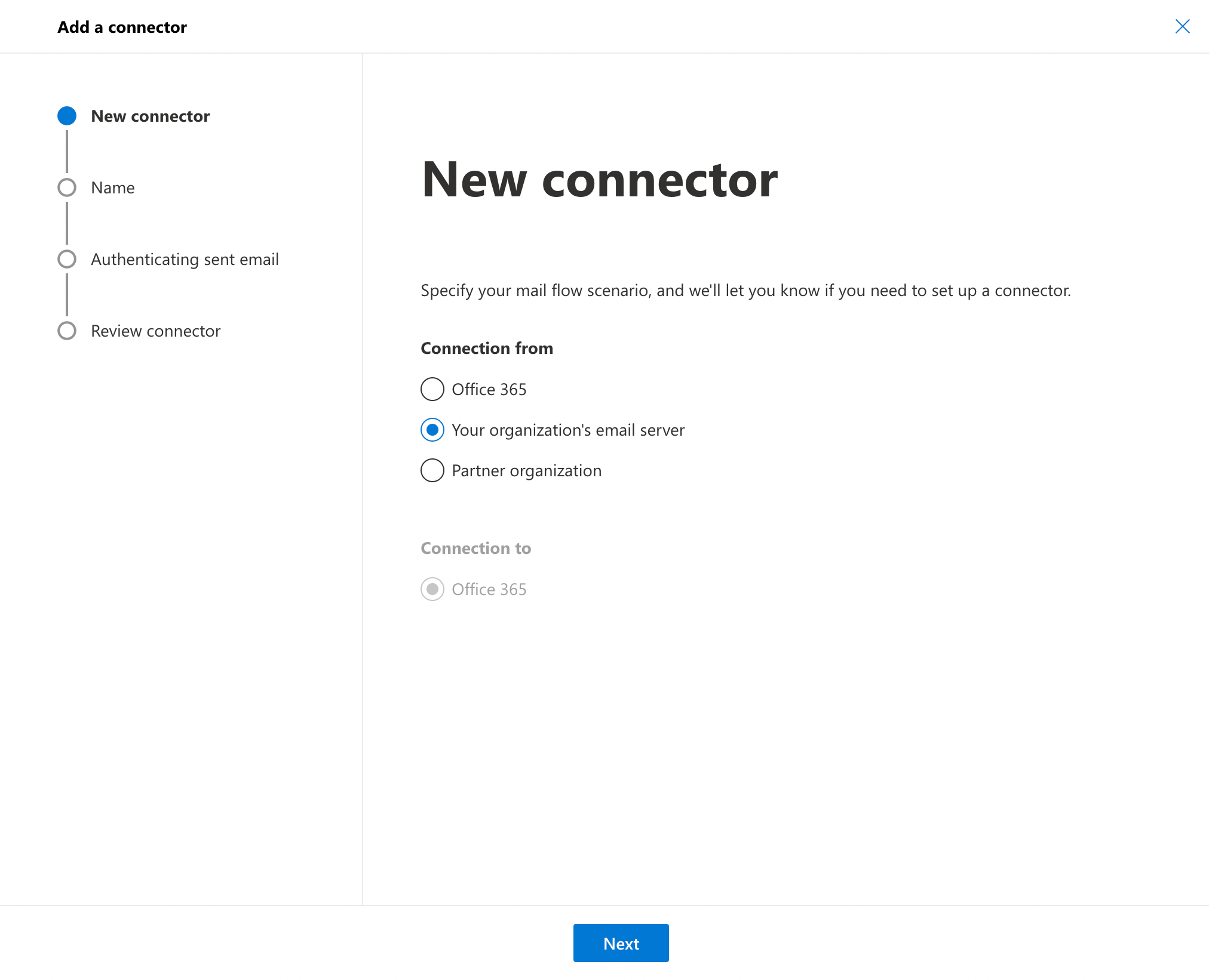 New connector