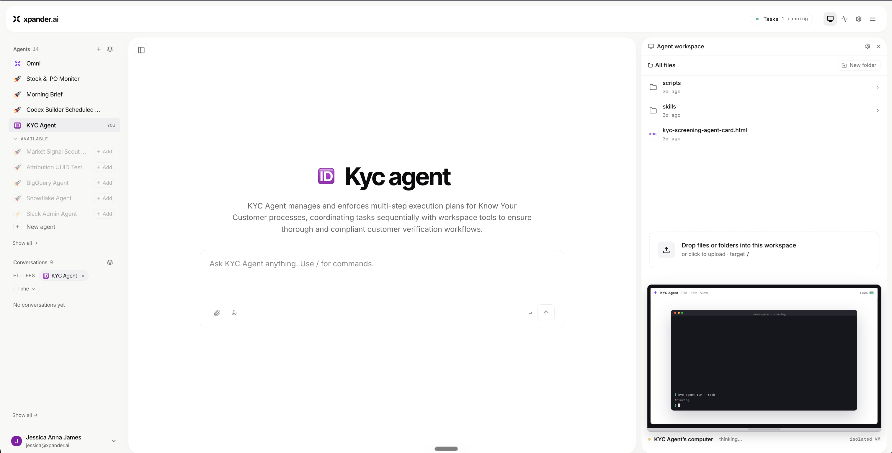 Agent workspace placeholder