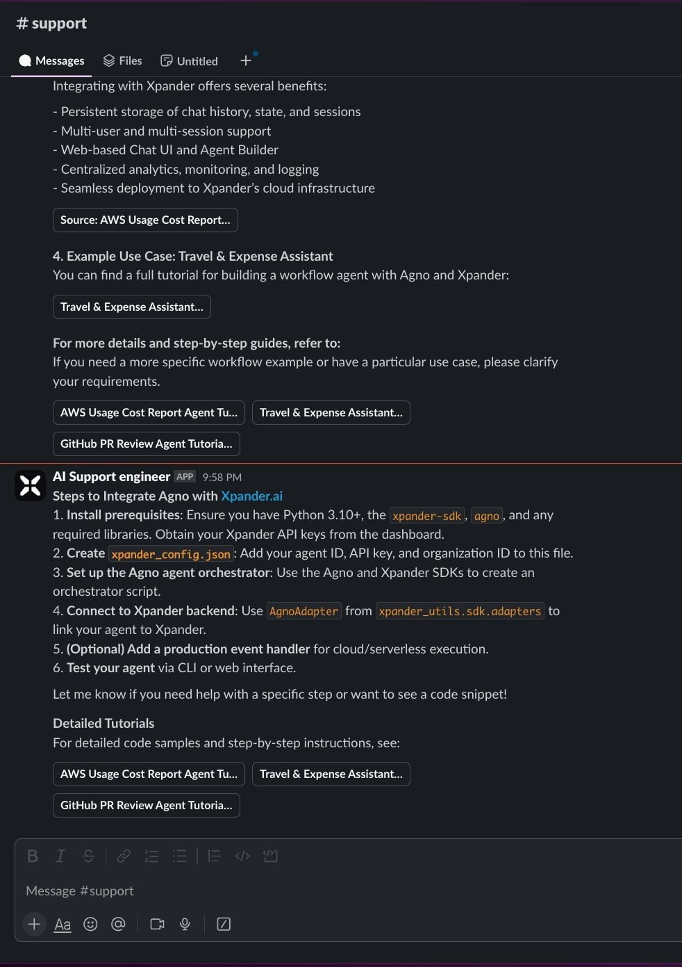 Developer Query 3