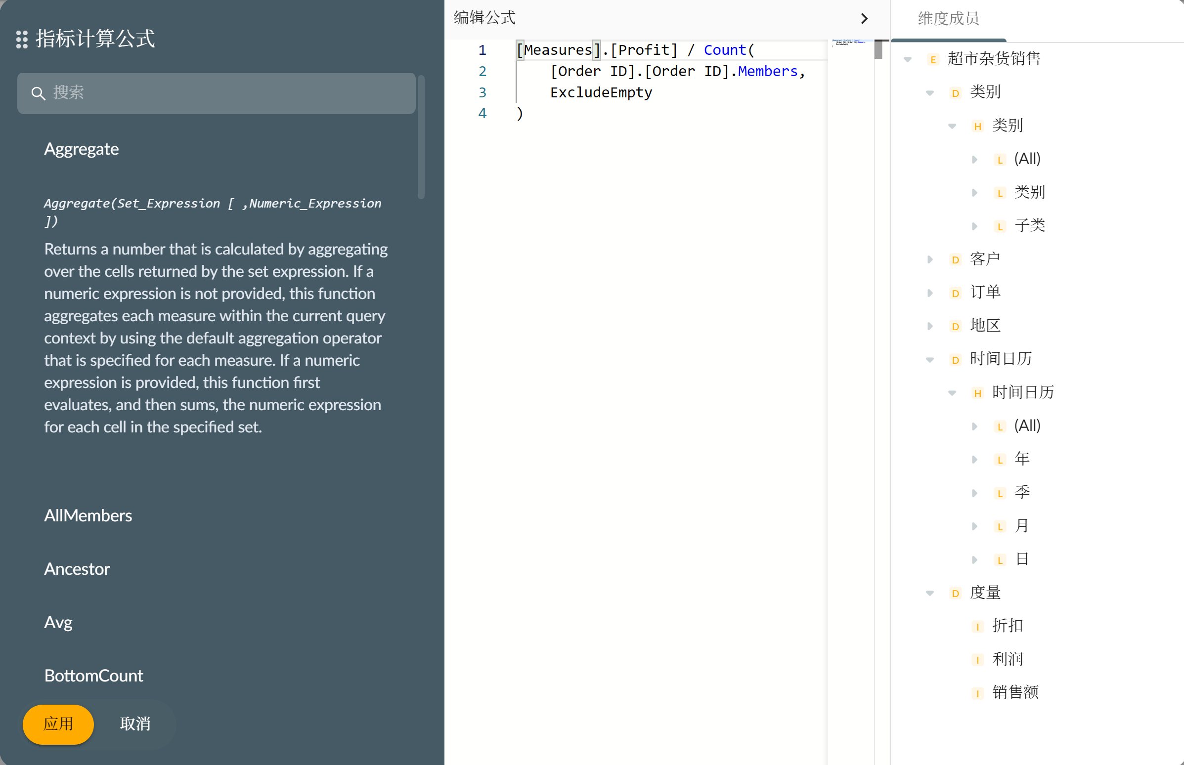 Derivative Indicator Calculation Formula