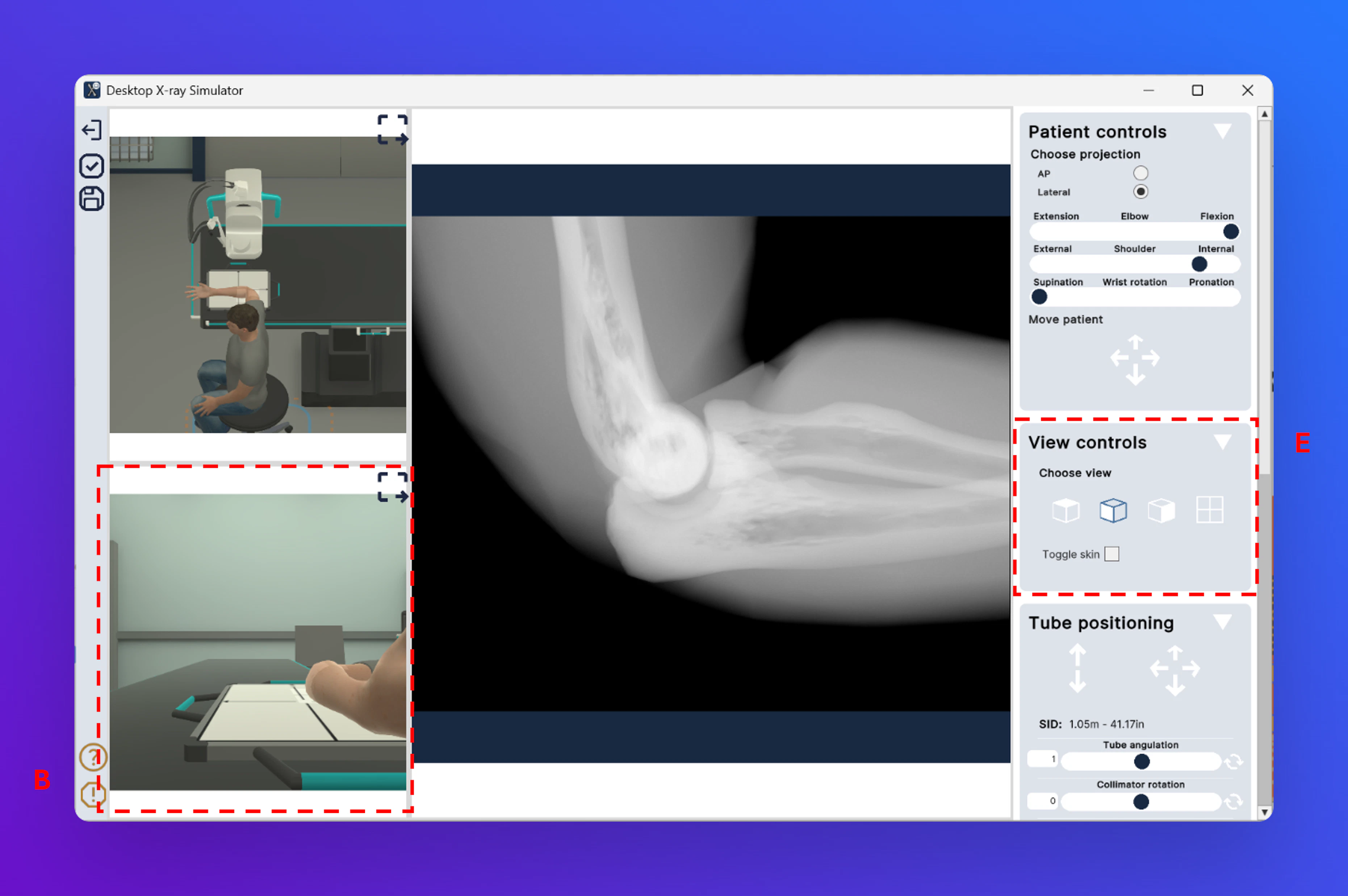 Desktopxraysimviewcontrols