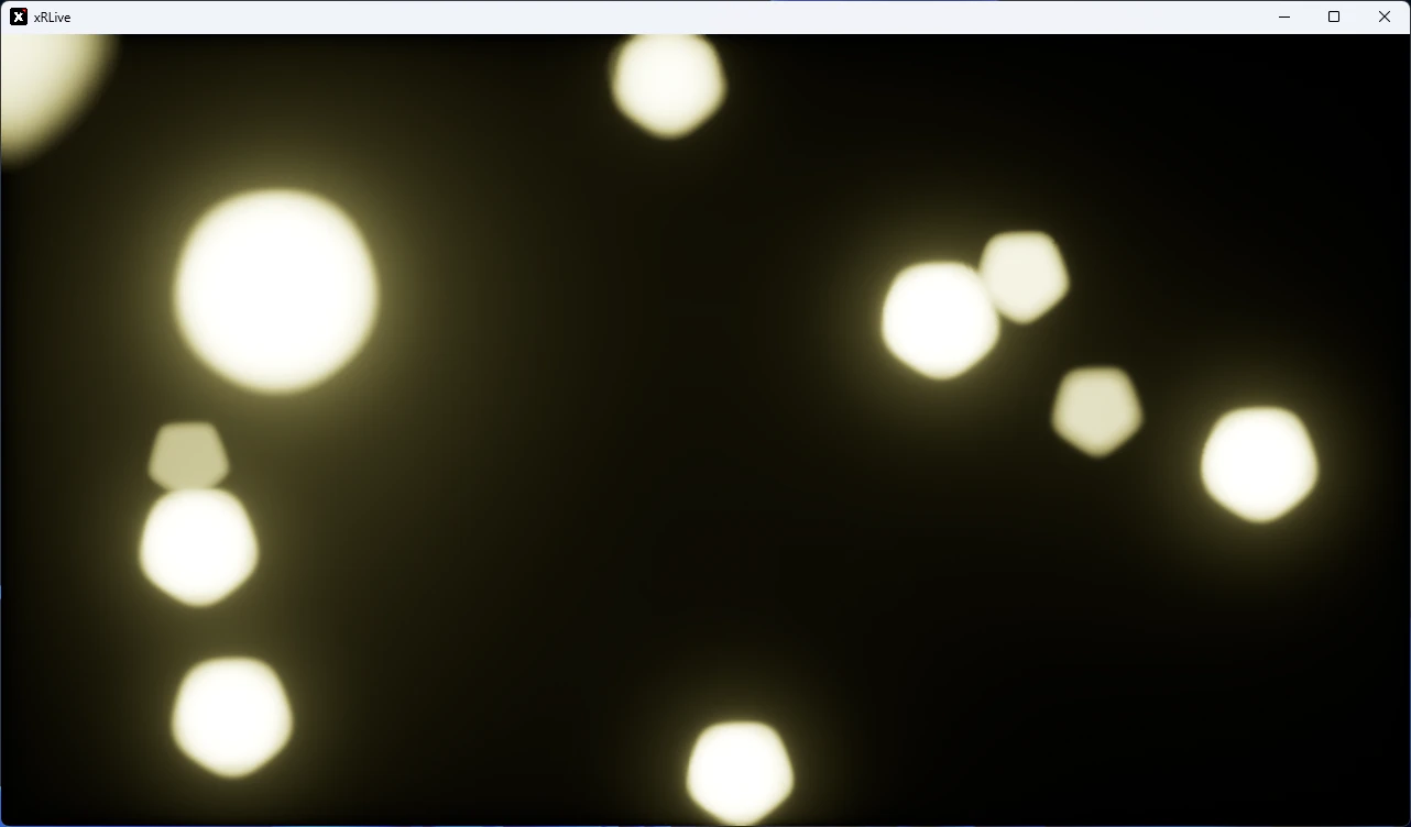 xRLive game window