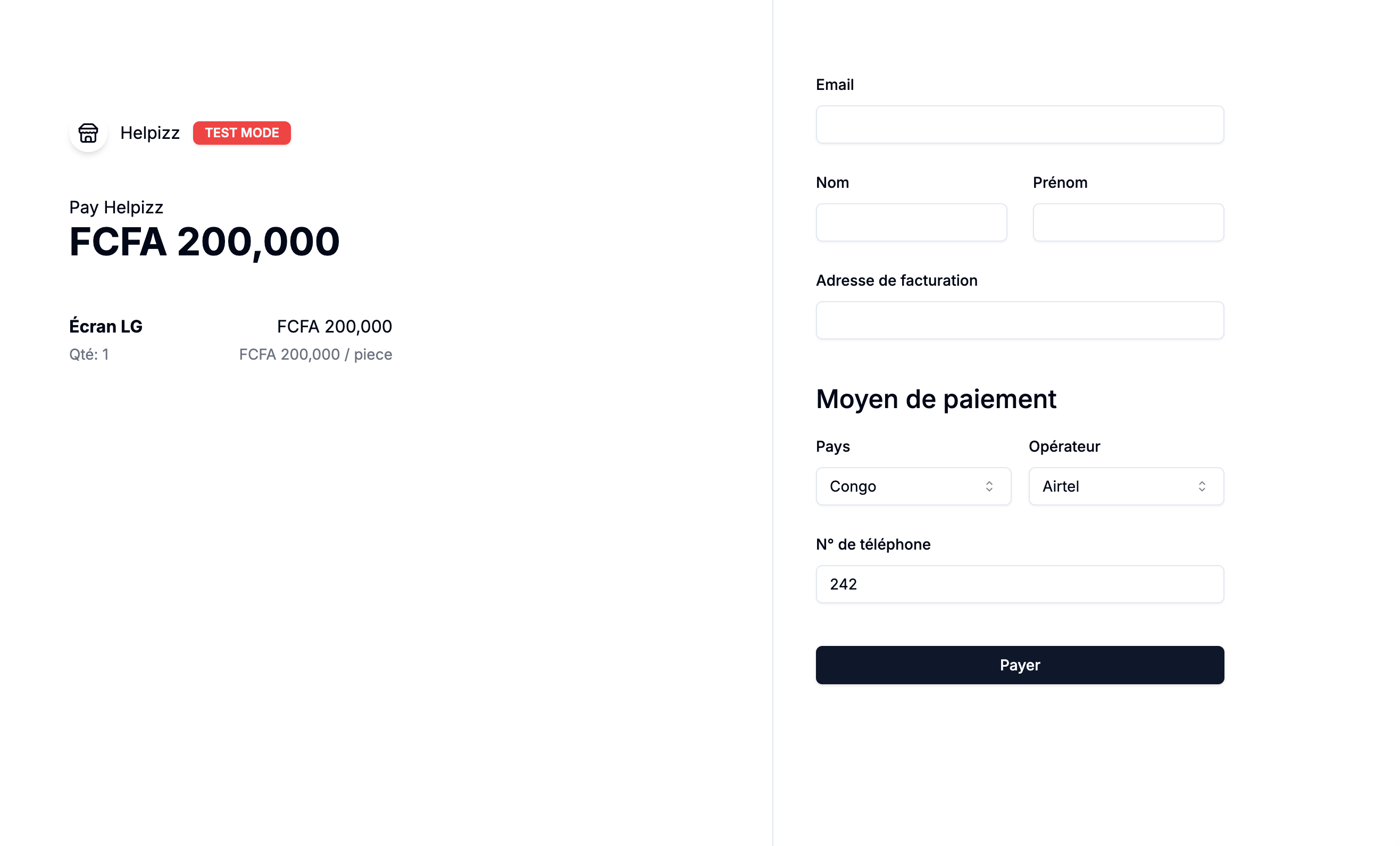 Checkout Light