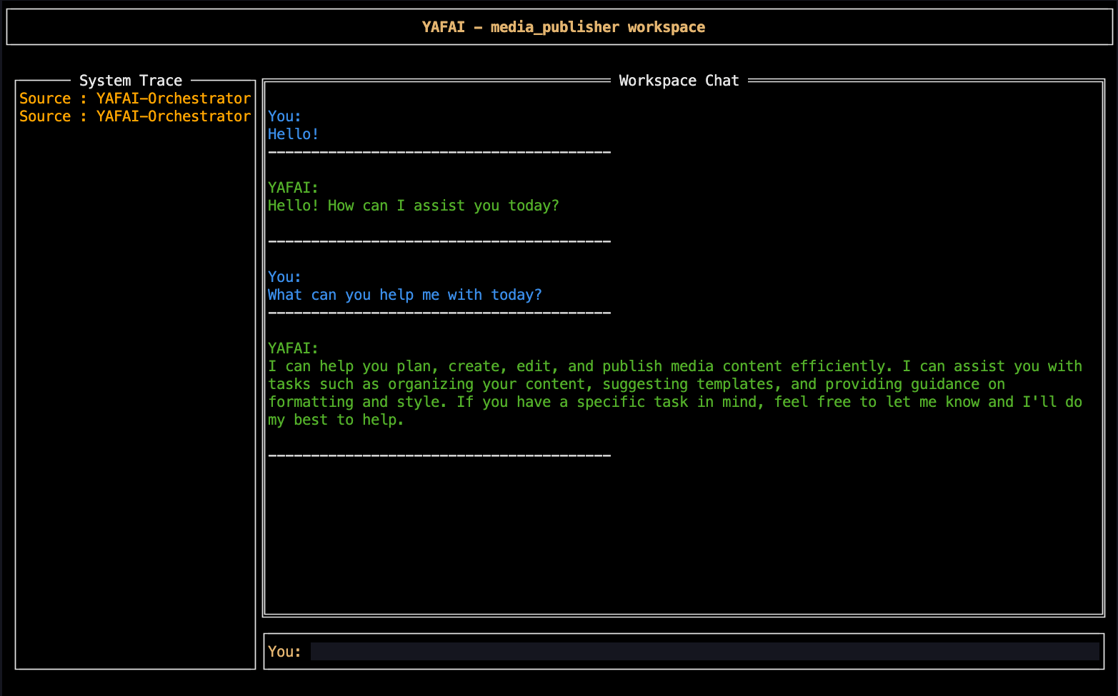 Terminal UI