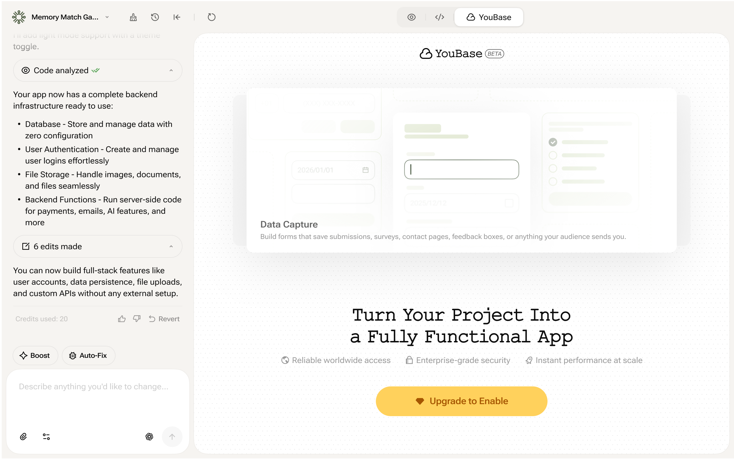 YouBase Introduction - Cloud backend infrastructure overview