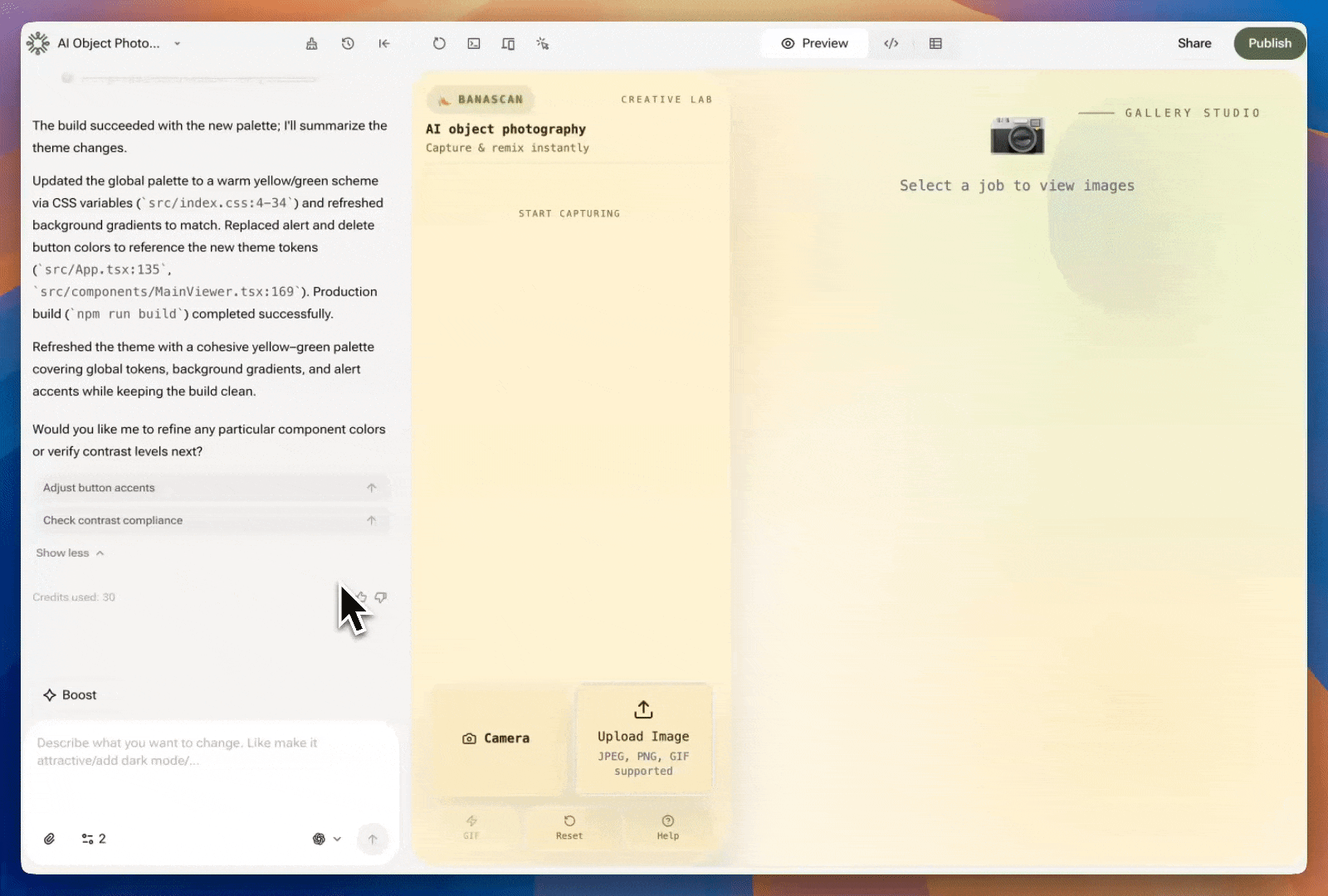 Boost optimization process demonstration