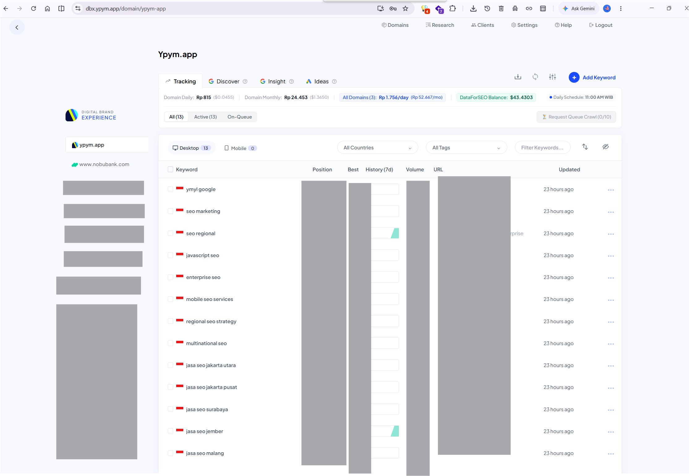 YPYM DBX Platform Overview and Cost Governance Header
