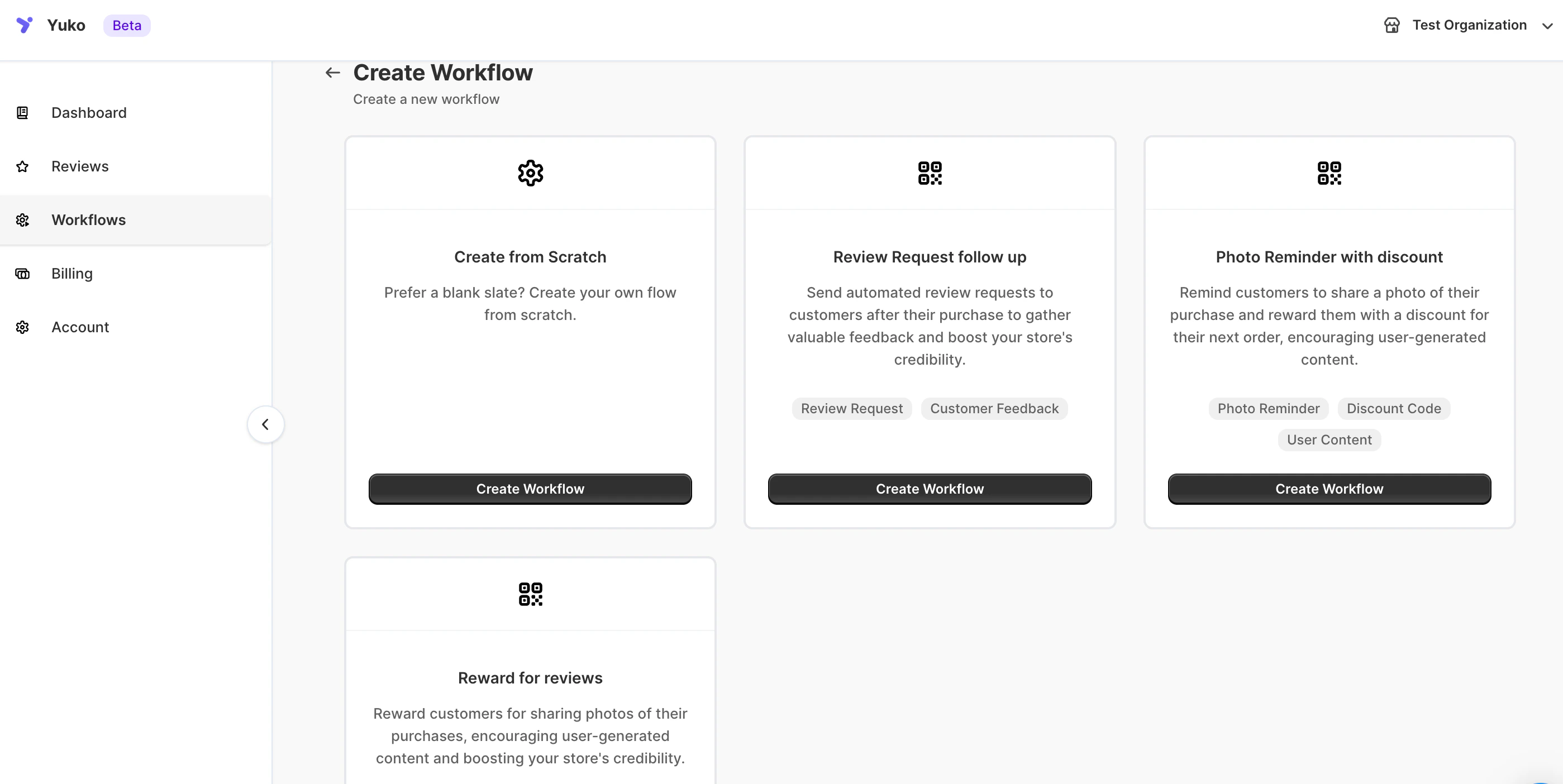 Yuko Add Workflows