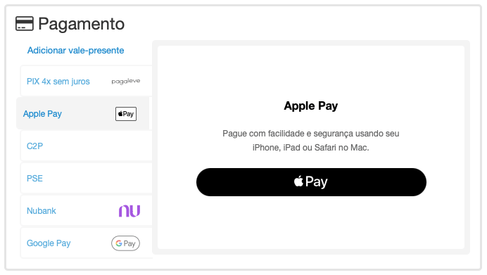 Default wallet experience
