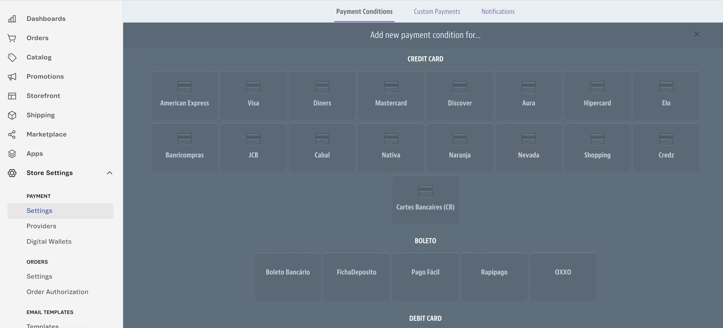 Select Payment Method