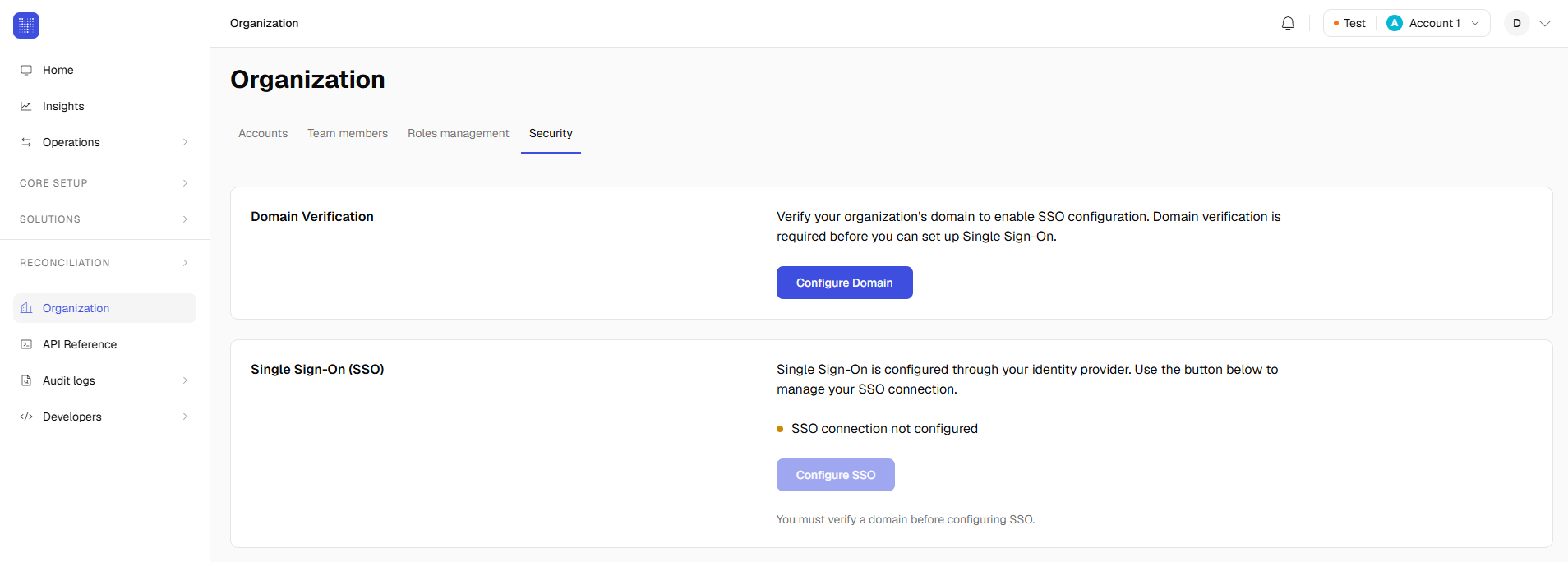 Single Sign-On (SSO) - Yuno API Documentation
