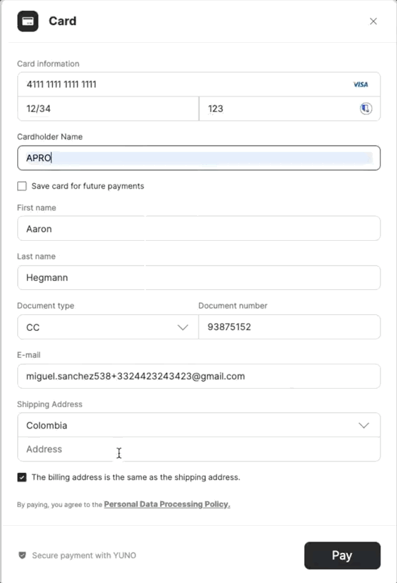 Postal-code address autofill