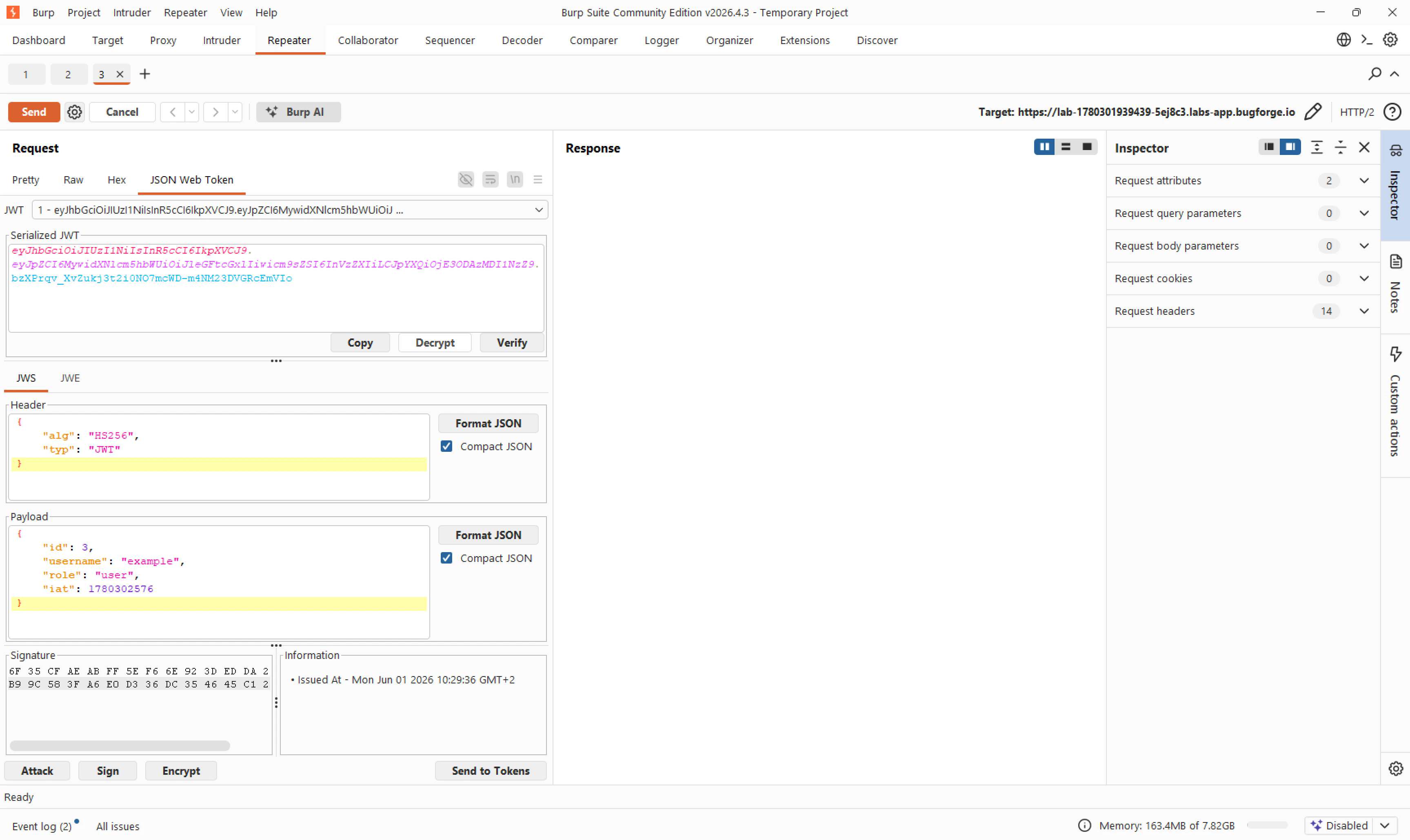 JWT User Role