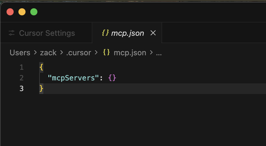MCP Configuration File