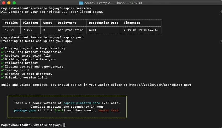 Zapier Platform UI