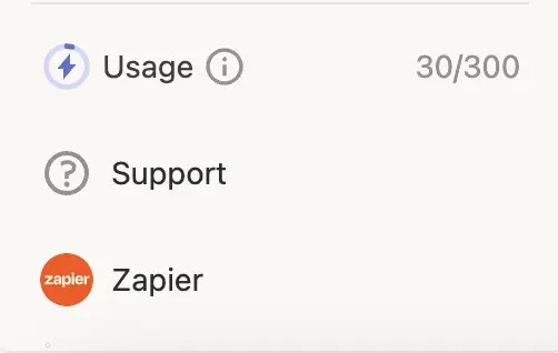Usage