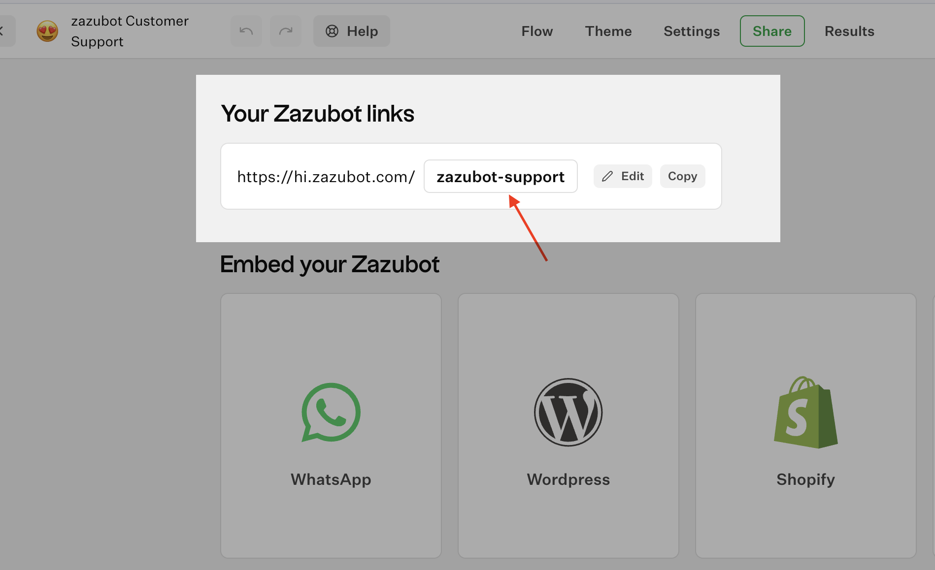 Get zazubot ID